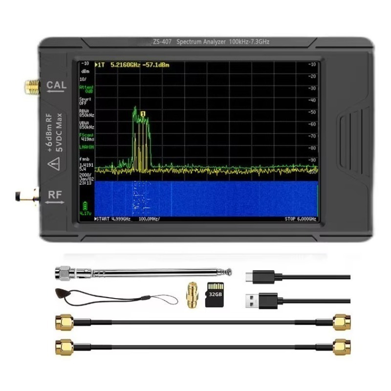 ZS-406/ZS-407 4-inch scherm dr - Signal Generator Spectrum Analyzer recensie en prijs