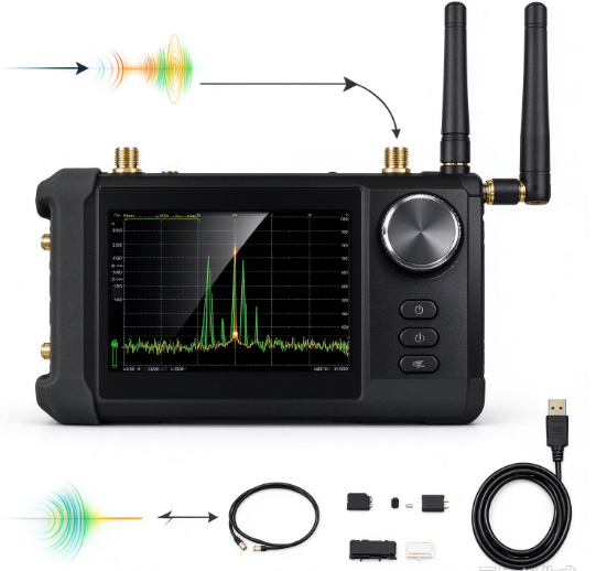 SA5: draagbare, multifunctione - Signal Generator Spectrum Analyzer recensie en prijs