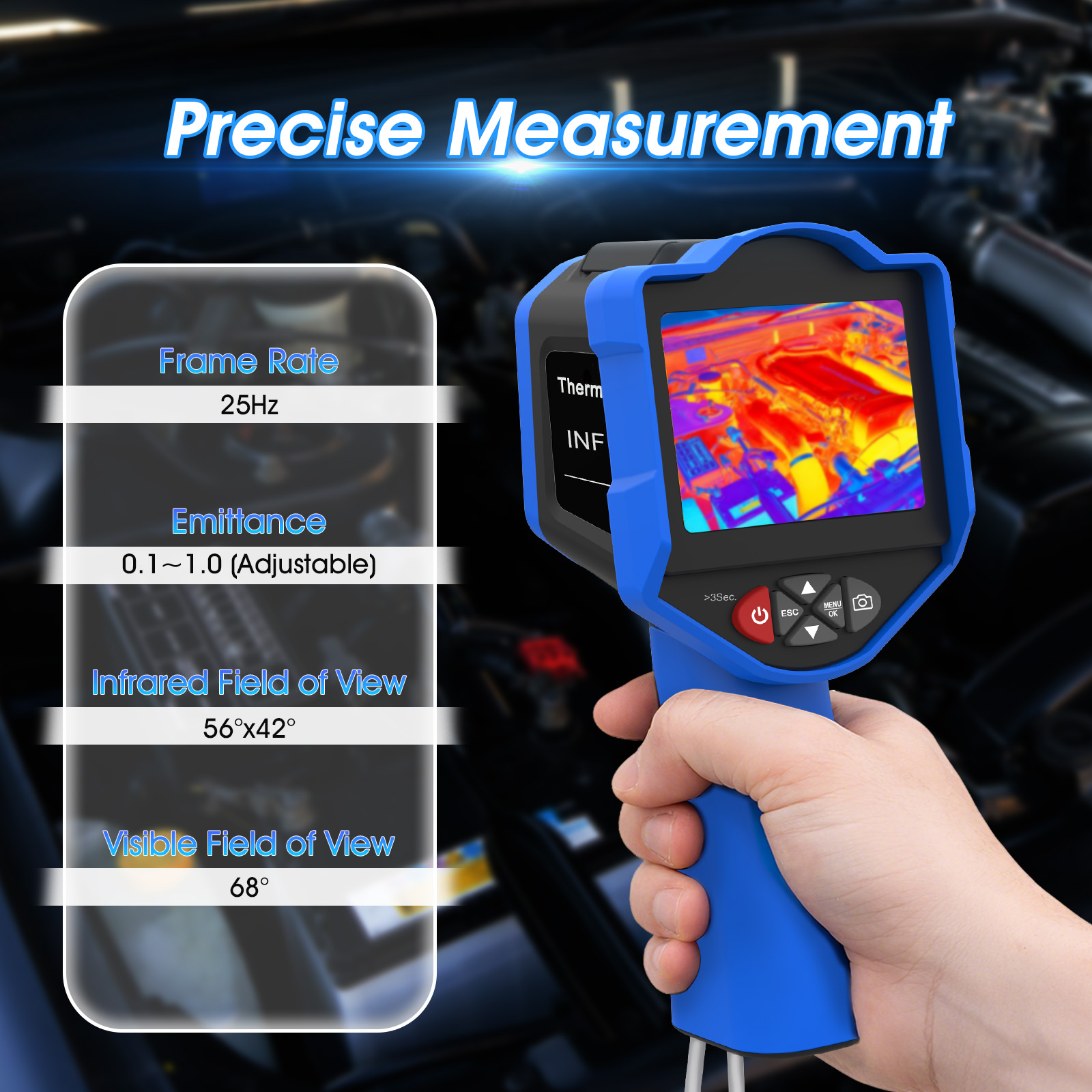 HoldPeak Warmtebeeldcamera 256 - Thermal Imaging Camera Pcb Repair recensie en prijs